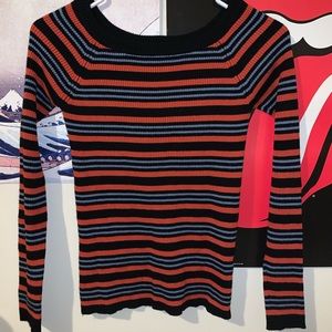 forever 21 striped long sleeve